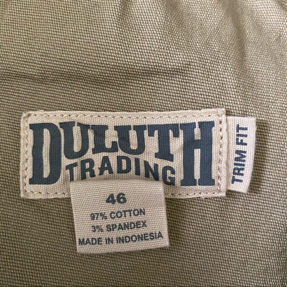 Duluth Trading Co Cargo Shorts 10” Tan New Flex Fire Hose Trim Fit Men’s Size 46 - Picture 5 of 12